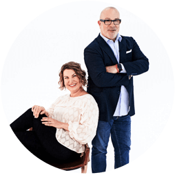 Innersense Founders - Greg and Joanne